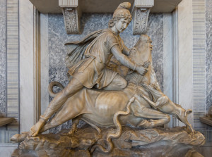 "Tauroctony" - Mithras slaying a bull